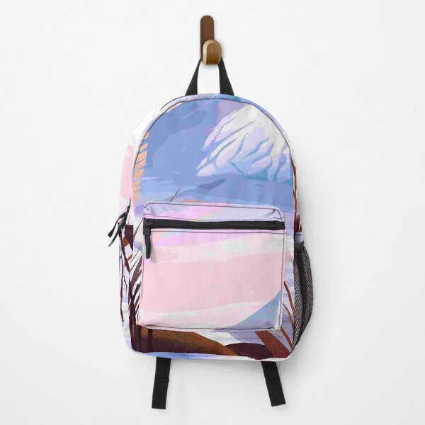 Item preview, Snowy Mountain under a Pink Sky designed and sold by Roundspace3789.