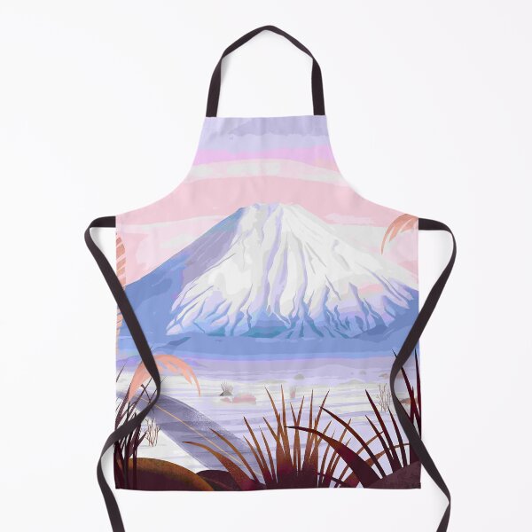 Item preview, Snowy Mountain under a Pink Sky designed and sold by Roundspace3789.