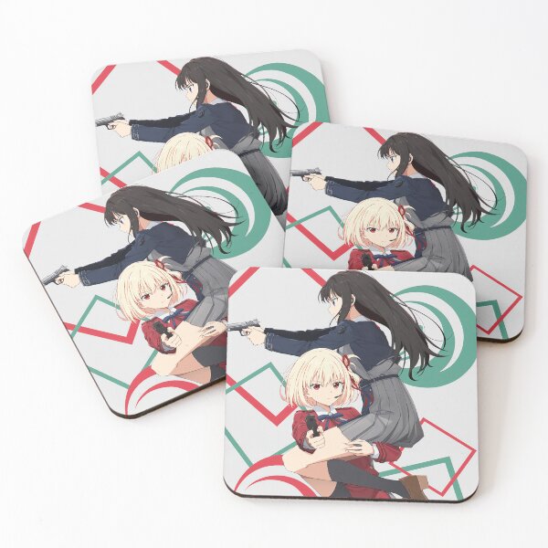 Item preview, Chisato Nishikigi takina inoue Lycoris Recoil Duo Action designed and sold by bystudiolereve.