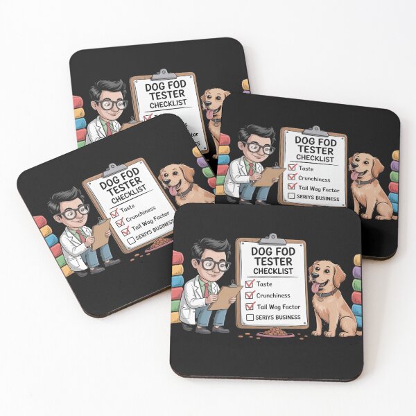 Item preview, DOG FOOD TESTERS CHECK LIST GRAPHIC  designed and sold by YourTrendyTees.