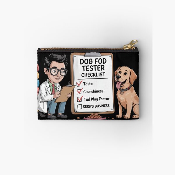 Item preview, DOG FOOD TESTERS CHECK LIST GRAPHIC  designed and sold by YourTrendyTees.