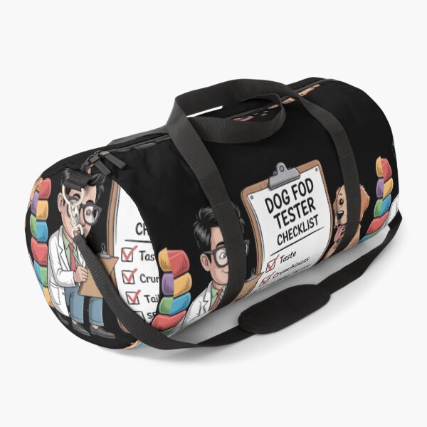 Item preview, DOG FOOD TESTERS CHECK LIST GRAPHIC designed and sold by YourTrendyTees.