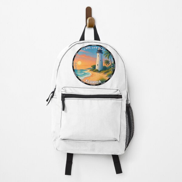 Item preview, Cape San Blas Florida - Scenic Gulf Coast Beach Illustration USA designed and sold by inkNext.