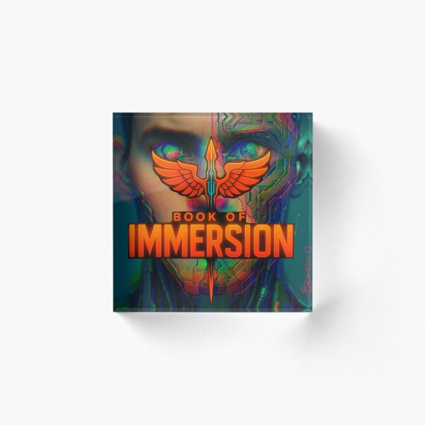 Book of Immersion, Trepidation  Acrylic Block