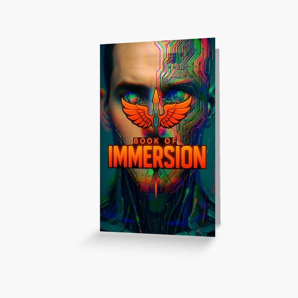 Book of Immersion, Trepidation Greeting Card