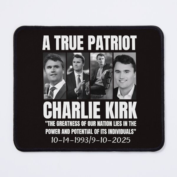 Item preview, Charlie Kirk A True Patriot designed and sold by Becki-Studio.