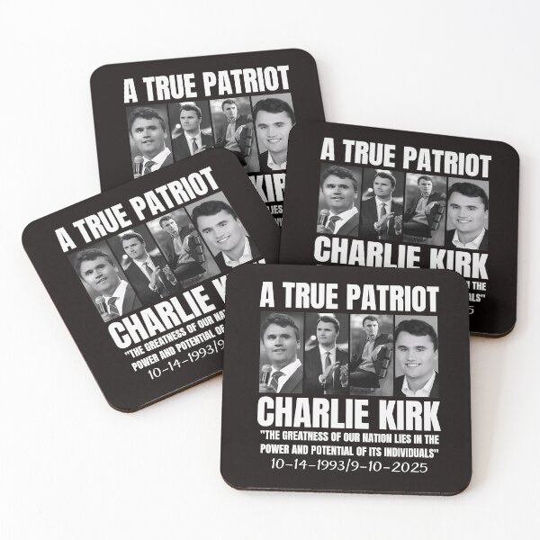 Item preview, Charlie Kirk A True Patriot designed and sold by Becki-Studio.