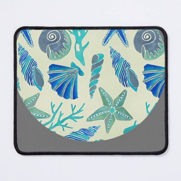 Item preview, Blue-Seashells designed and sold by ElkeFunk.