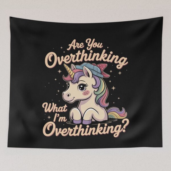 Item preview, Are You Overthinking What I'm Overthinking Sarcastic  designed and sold by ManiaGrania.