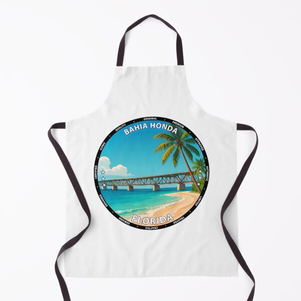 Item preview, Bahia Honda State Park - Tropical Florida Keys Beach Poster USA designed and sold by inkNext.