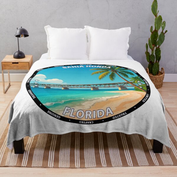 Item preview, Bahia Honda State Park - Tropical Florida Keys Beach Poster USA designed and sold by inkNext.