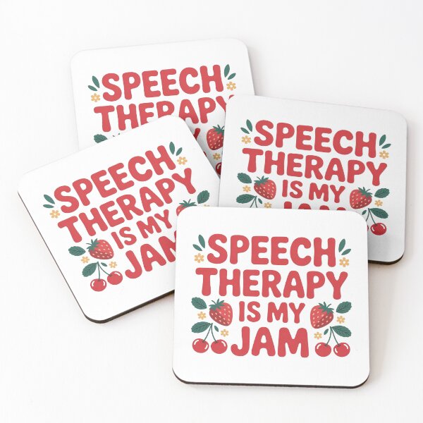 Item preview, Speech Therapy is My Jam SLP Speech Language Pathology designed and sold by BLZART.
