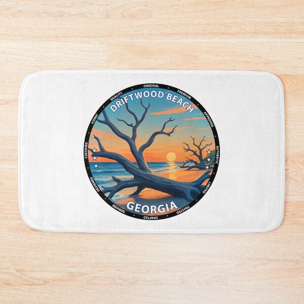 Item preview, Driftwood Beach - Jekyll Island, Georgia Coastline Art USA designed and sold by inkNext.