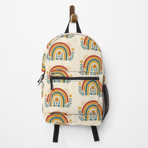 Item preview, Eclectic Rainbow Folk Art | Retro Boho LGBTQIA+ Pride Illustration designed and sold by HealerMoonHuntressDesigns.