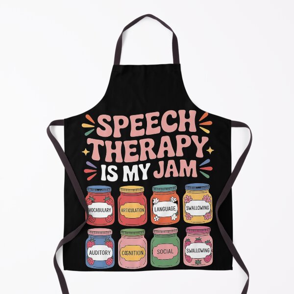 Item preview, Speech Therapy is My Jam SLP Speech Language Pathology designed and sold by BLZART.
