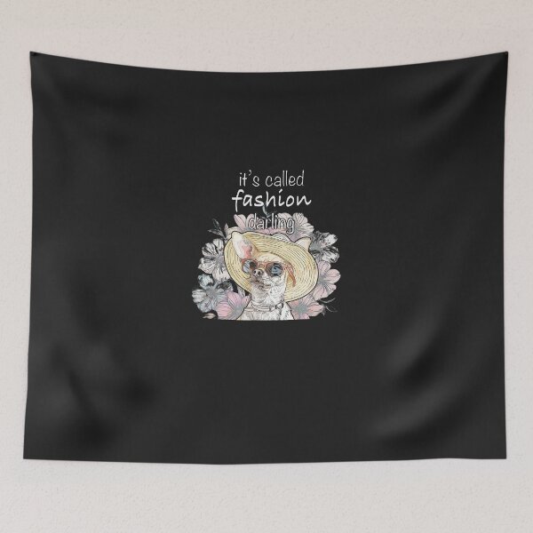 Item preview, Cartoon-Dog-Chihuahua-Fashion-Darling-(2) designed and sold by elleryngvodde.