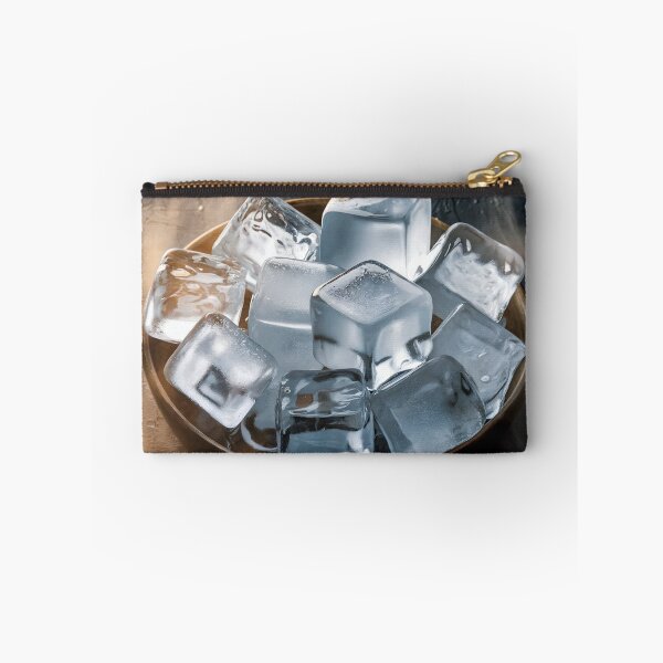 Item preview, Crystal Ice Cube Wall Art – Minimalist Refreshing Canvas Print designed and sold by jazzyfunky.