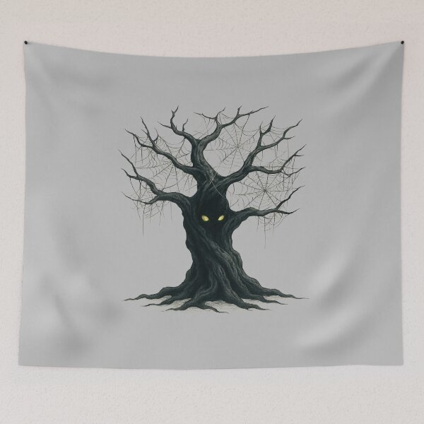 Item preview, Haunted tree with hidden eyes designed and sold by YourFavBuddy.