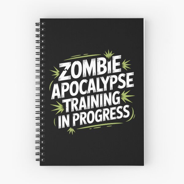 Item preview, Zombie Apocalypse Training | Funny Halloween Workout designed and sold by Haji  Kamora.