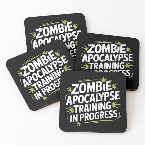 Item preview, Zombie Apocalypse Training | Funny Halloween Workout designed and sold by Haji  Kamora.