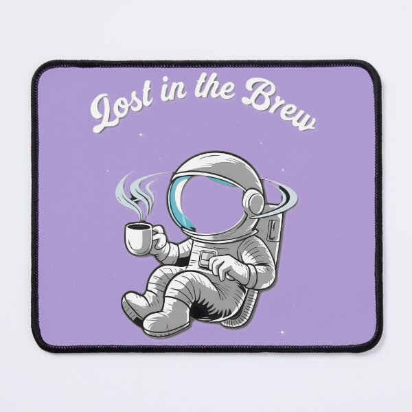 Item preview, Astronaut Lost in Coffee Space Brew designed and sold by Manuel Coffey.
