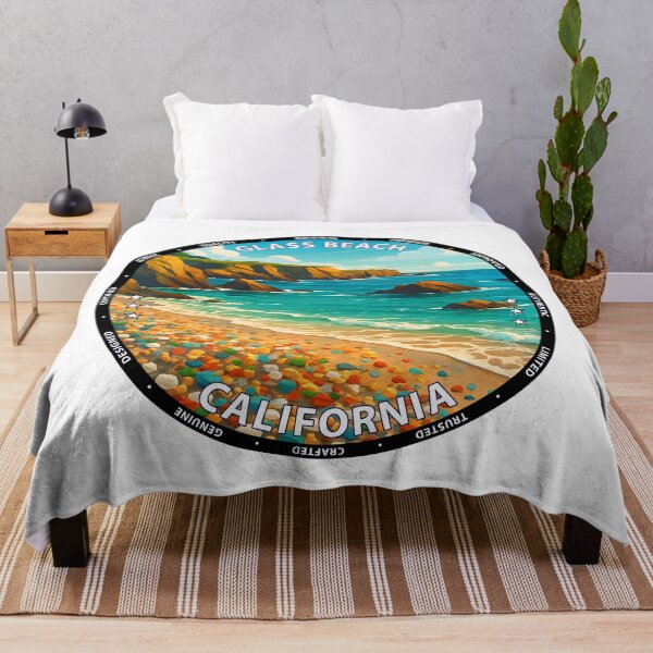 Item preview, Glass Beach - Scenic Sea Glass Shoreline, Fort Bragg California USA designed and sold by inkNext.