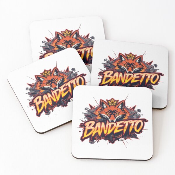Item preview, BANDETTO Crowned Fox | Fierce Streetwear Furry Mascot Design designed and sold by Taha Art Designs.