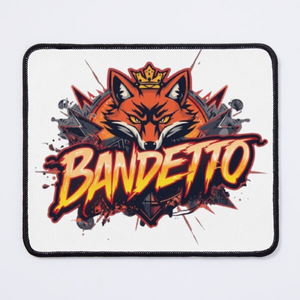 Item preview, BANDETTO Crowned Fox | Fierce Streetwear Furry Mascot Design designed and sold by Taha Art Designs.