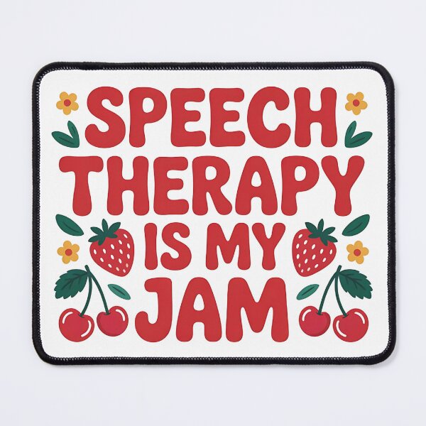 Item preview, Speech Therapy is My Jam SLP Speech Language Pathology designed and sold by BLZART.