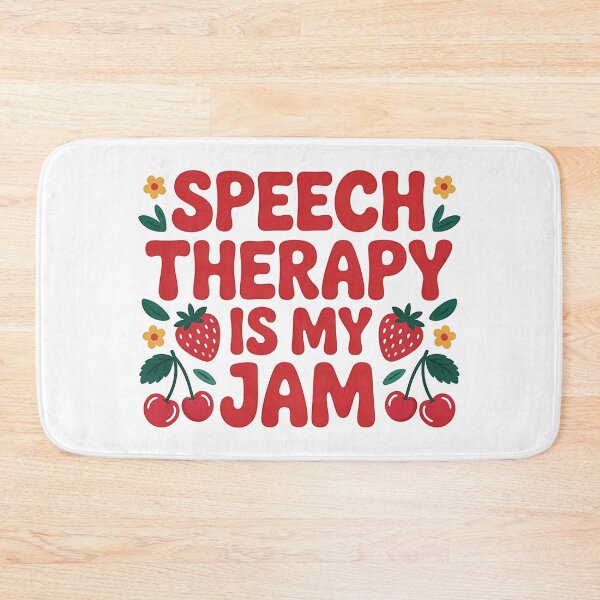 Item preview, Speech Therapy is My Jam SLP Speech Language Pathology designed and sold by BLZART.