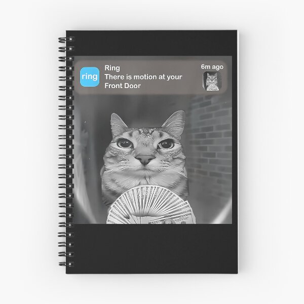 Item preview, Funny Cat Meme Money Doorbell Joke designed and sold by titusfacund.