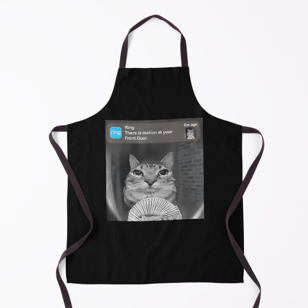 Item preview, Funny Cat Meme Money Doorbell Joke designed and sold by titusfacund.