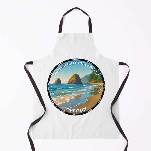 Item preview, Siuslaw National Forest Beach - Oregon Coast Nature Scene USA designed and sold by inkNext.