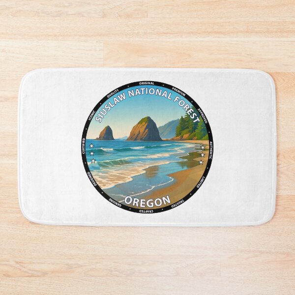 Item preview, Siuslaw National Forest Beach - Oregon Coast Nature Scene USA designed and sold by inkNext.