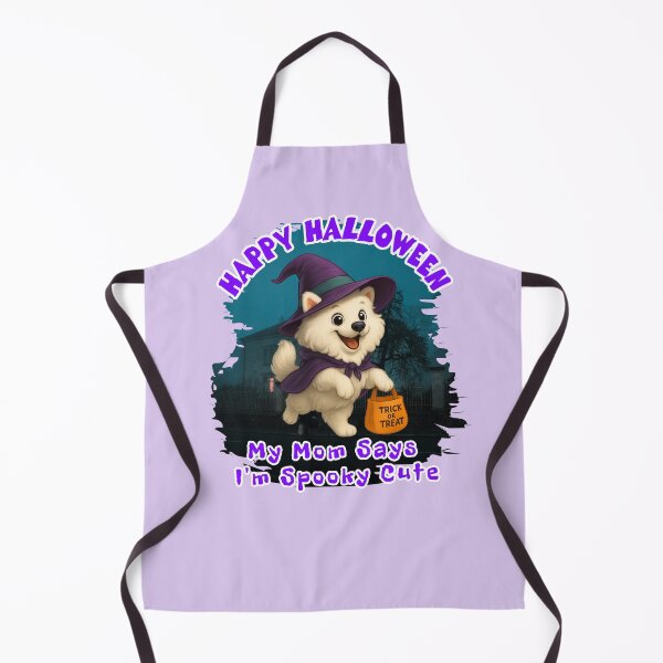 Item preview, Spooky Cute Kia – Halloween Dog Shirt designed and sold by ArtRoyal13.