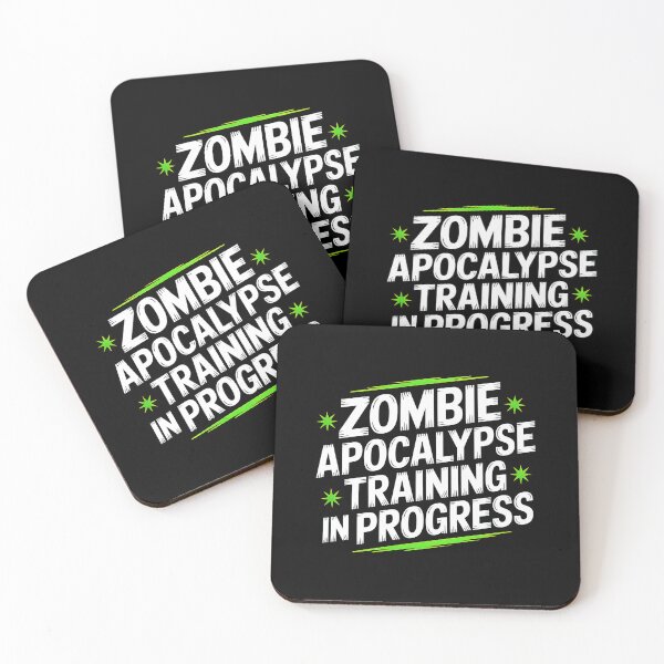 Item preview, Zombie Apocalypse Training | Funny Halloween Workout designed and sold by Haji  Kamora.