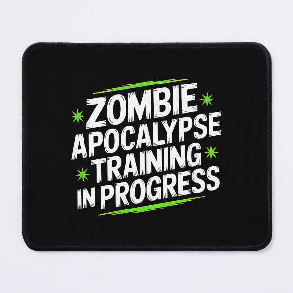 Item preview, Zombie Apocalypse Training | Funny Halloween Workout designed and sold by Haji  Kamora.