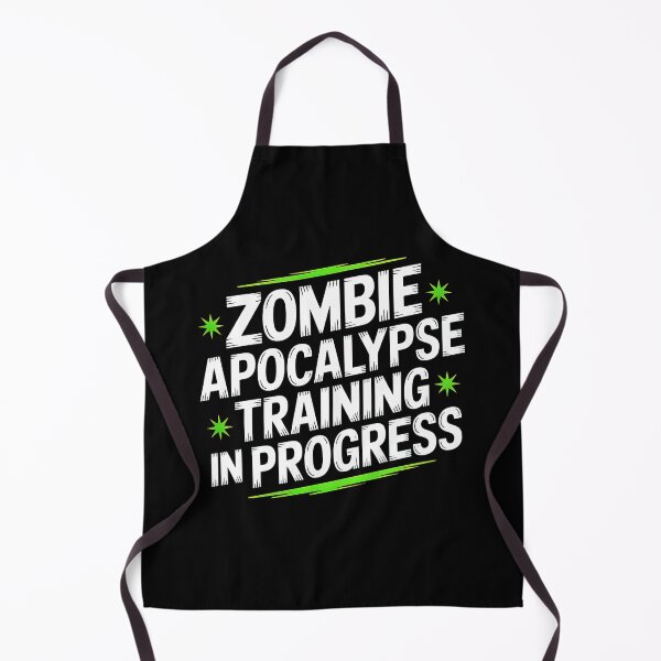 Item preview, Zombie Apocalypse Training | Funny Halloween Workout designed and sold by Haji Kamora.