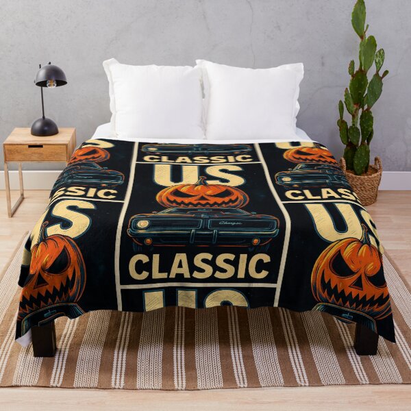 Item preview, US Classic Car Halloween Edition designed and sold by Garryx.