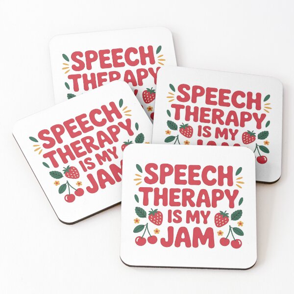 Item preview, Speech Therapy is My Jam SLP Speech Language Pathology designed and sold by BLZART.