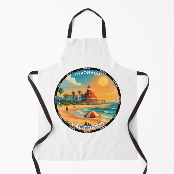 Item preview, Coronado Central Beach - California Coastal Summer Scene USA designed and sold by inkNext.