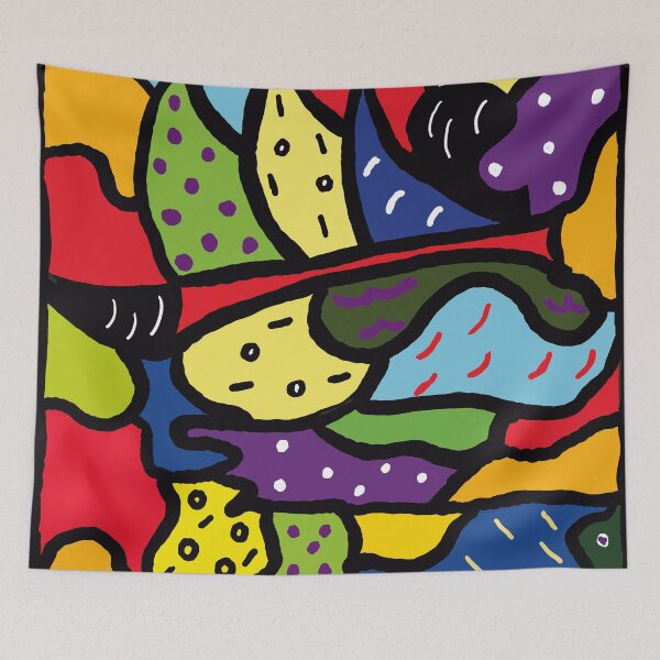 Item preview, Abstract of Choppy Seas designed and sold by Nigel-here.