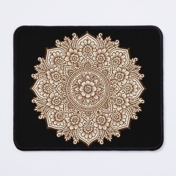 Item preview, Mehndi Mandala – Intricate Henna Floral Ornament Design designed and sold by KawaiiOrbit.