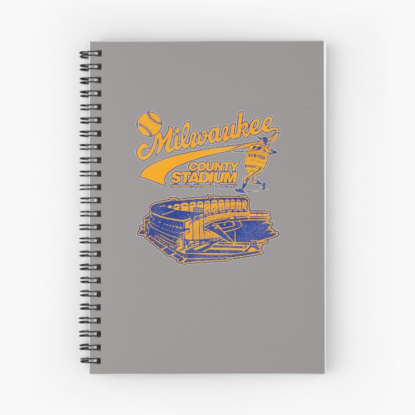 Item preview, DEFUNCT-BASEBALL-MILWAUKEE-COUNTY-STADIUM-T-SHIRT designed and sold by steinkampson.