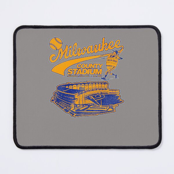 Item preview, DEFUNCT-BASEBALL-MILWAUKEE-COUNTY-STADIUM-T-SHIRT designed and sold by steinkampson.