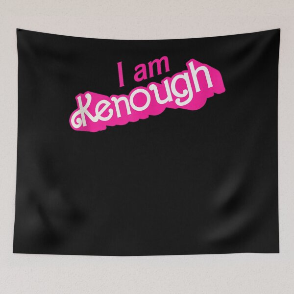 Item preview, Typography I Am Kenough Funny Saying   designed and sold by PeimanSamsu.