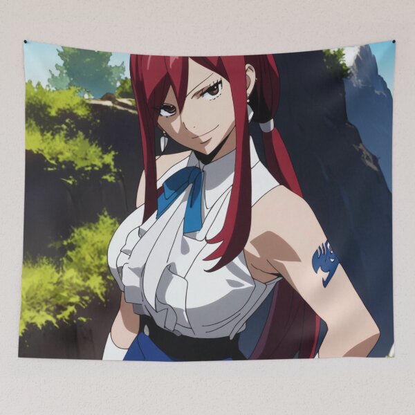 Item preview, Erza Scarlet 001 designed and sold by Raziel619 Prints.