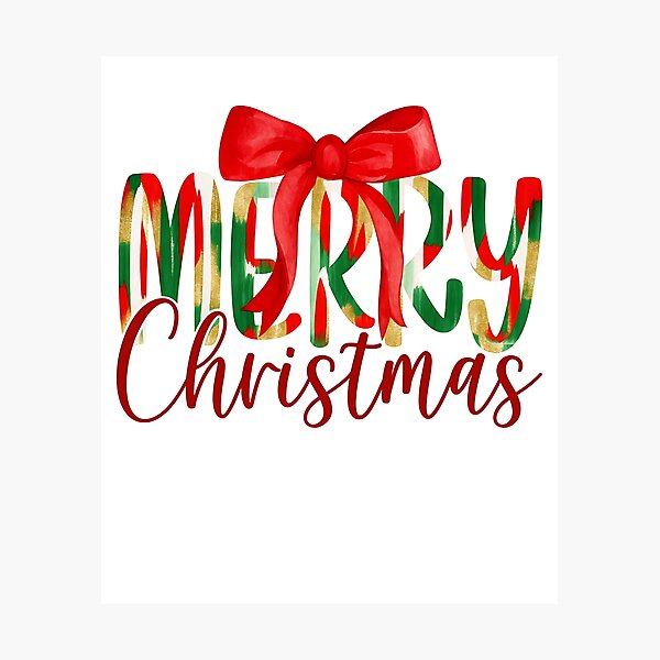 Item preview, Coquette Merry Christmas designed and sold by BornBorn.