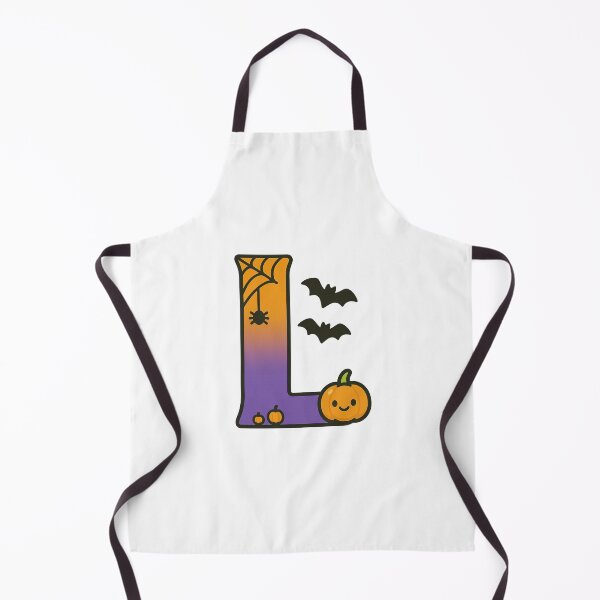Item preview, Halloween Letter L – Cute Kawaii Cartoon with Spooky Details designed and sold by PrintCreations9.