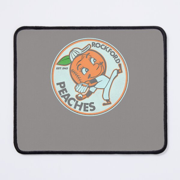 Item preview, DEFUNCT-ROCKFORD-PEACHES-BASEBALL-TEAM-T-SHIRT designed and sold by steinkampson.